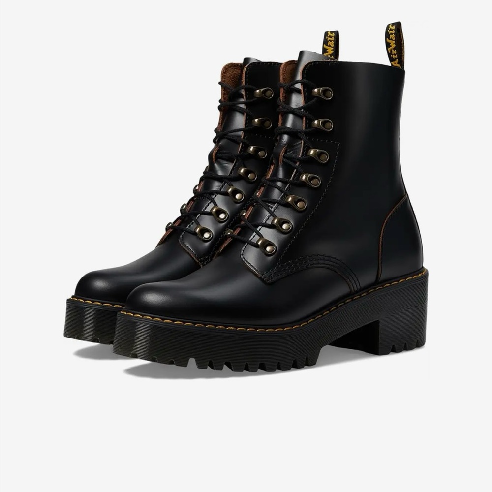 COPY - Dr. Martens Leona Boot, size W 10, black